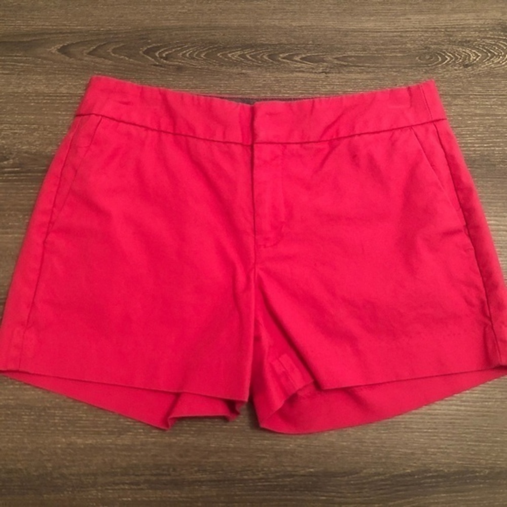 Banana Republic Pink Hampton Fit Shorts
